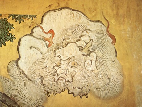 狩野探幽「白澤」