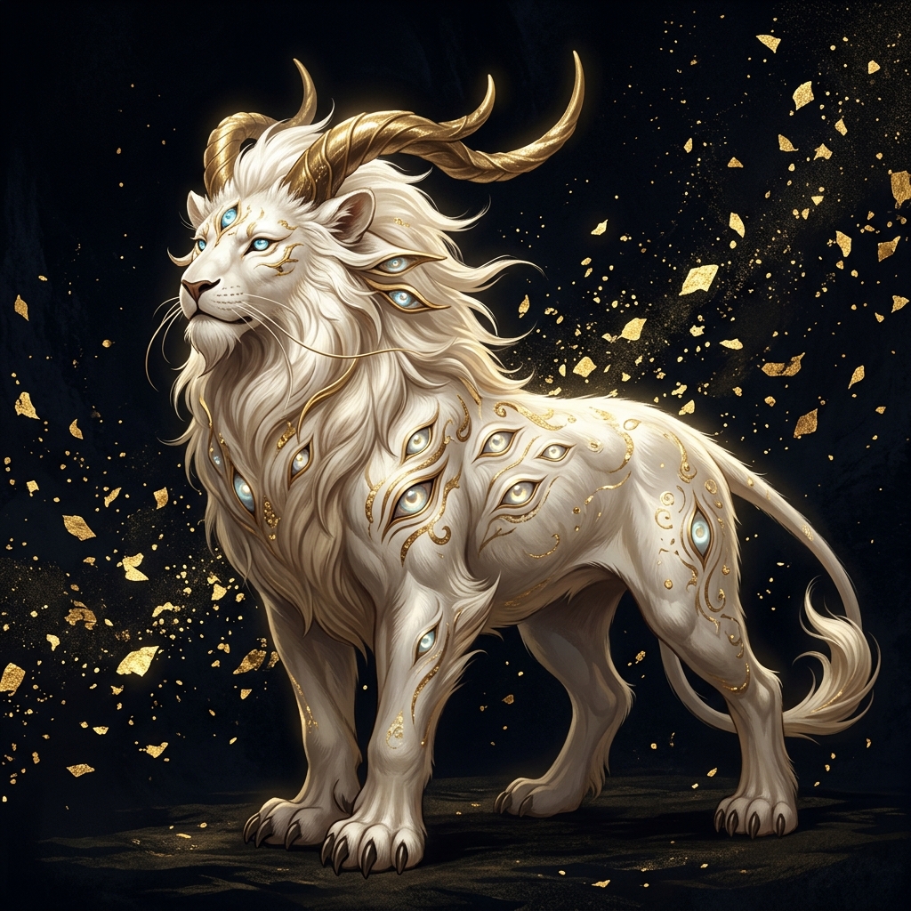 白澤 (はくたく) (獣の姿)