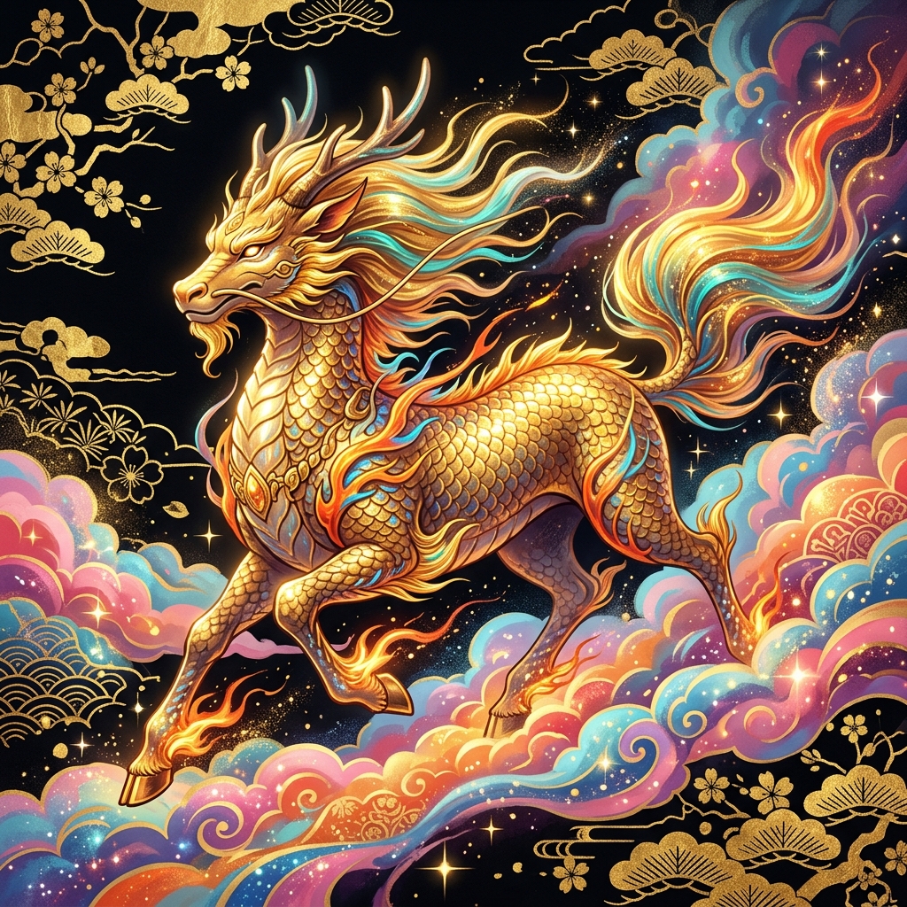 麒麟 (きりん) (獣の姿)