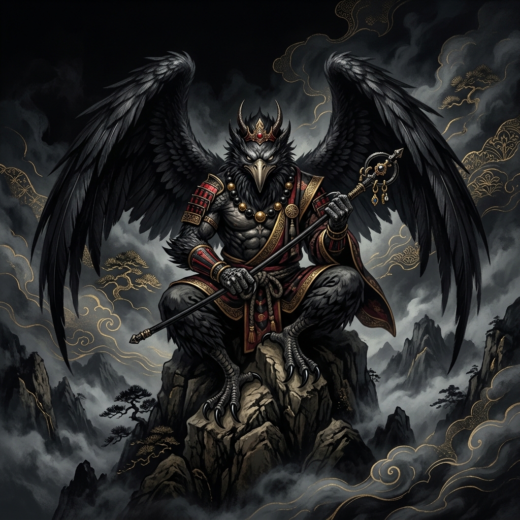 鞍馬天狗 (くらまてんぐ) (獣の姿)